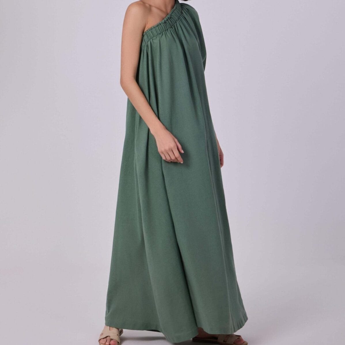 Dijah Linen Maxi Dress - Image 2