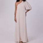 Dijah Linen Maxi Dress - Image 4