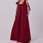Nadia Linen Maxi Dress - Image 2
