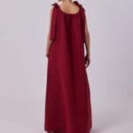 Nadia Linen Maxi Dress - Image 4
