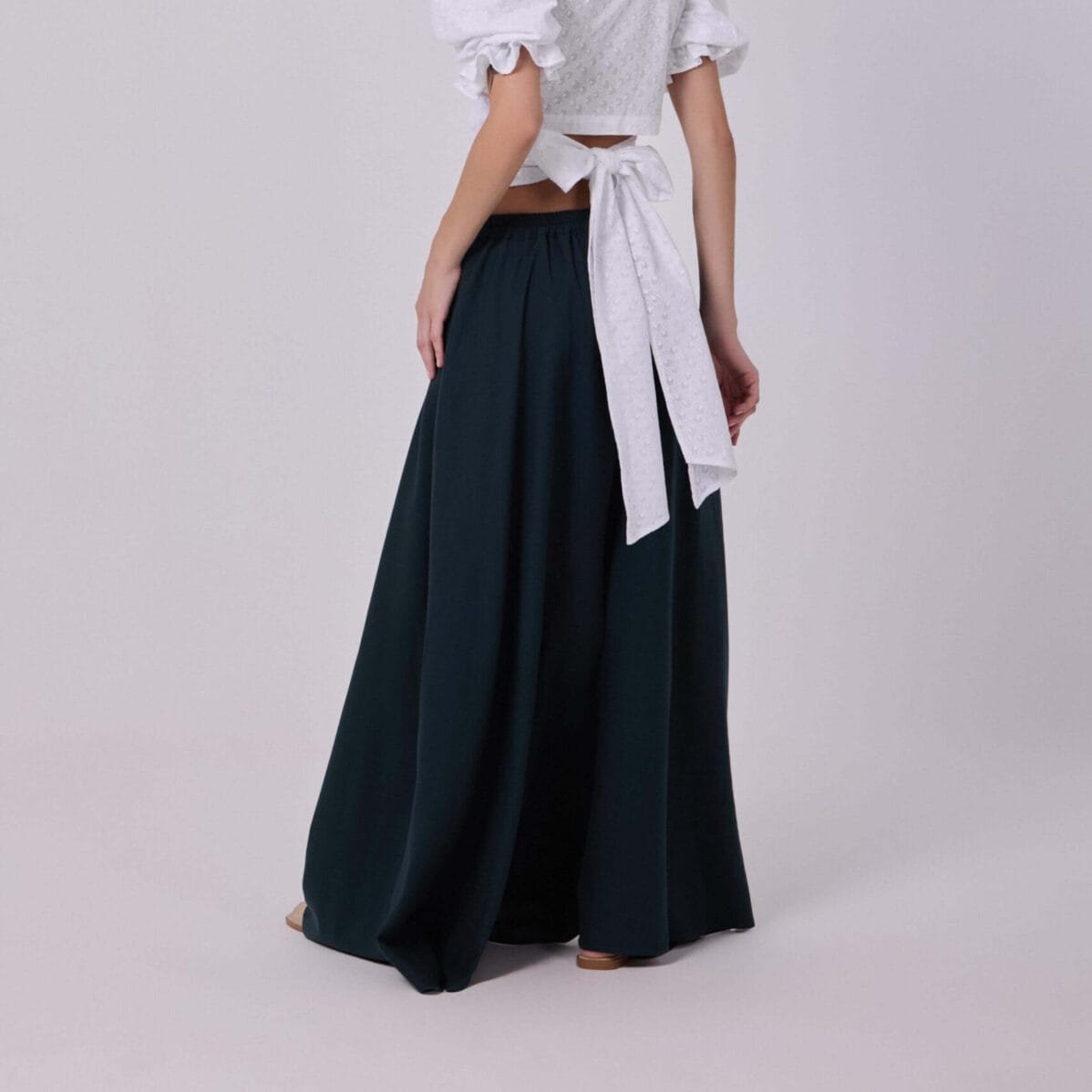 Nora Maxi Linen Skirt - Image 3