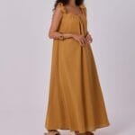 Nadia Linen Maxi Dress - Image 5