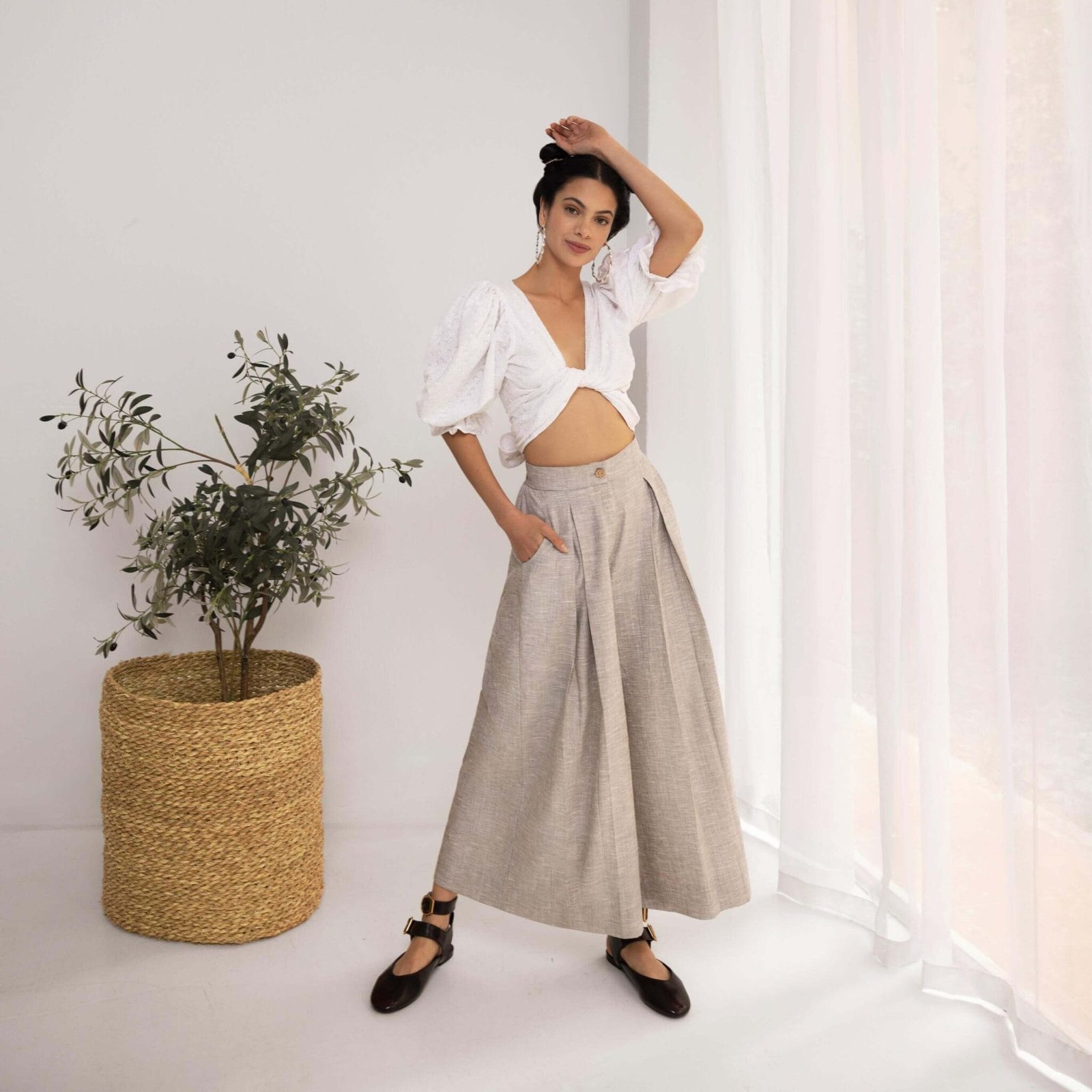 0M3A1372 Soléa Skirt Pants - Image 1