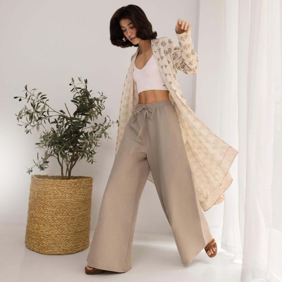 Sana Palazzo Linen - Image 4