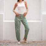 Airy Mid-Rise Barrel Jeans - Image 2
