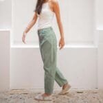 Airy Mid-Rise Barrel Jeans - Image 4