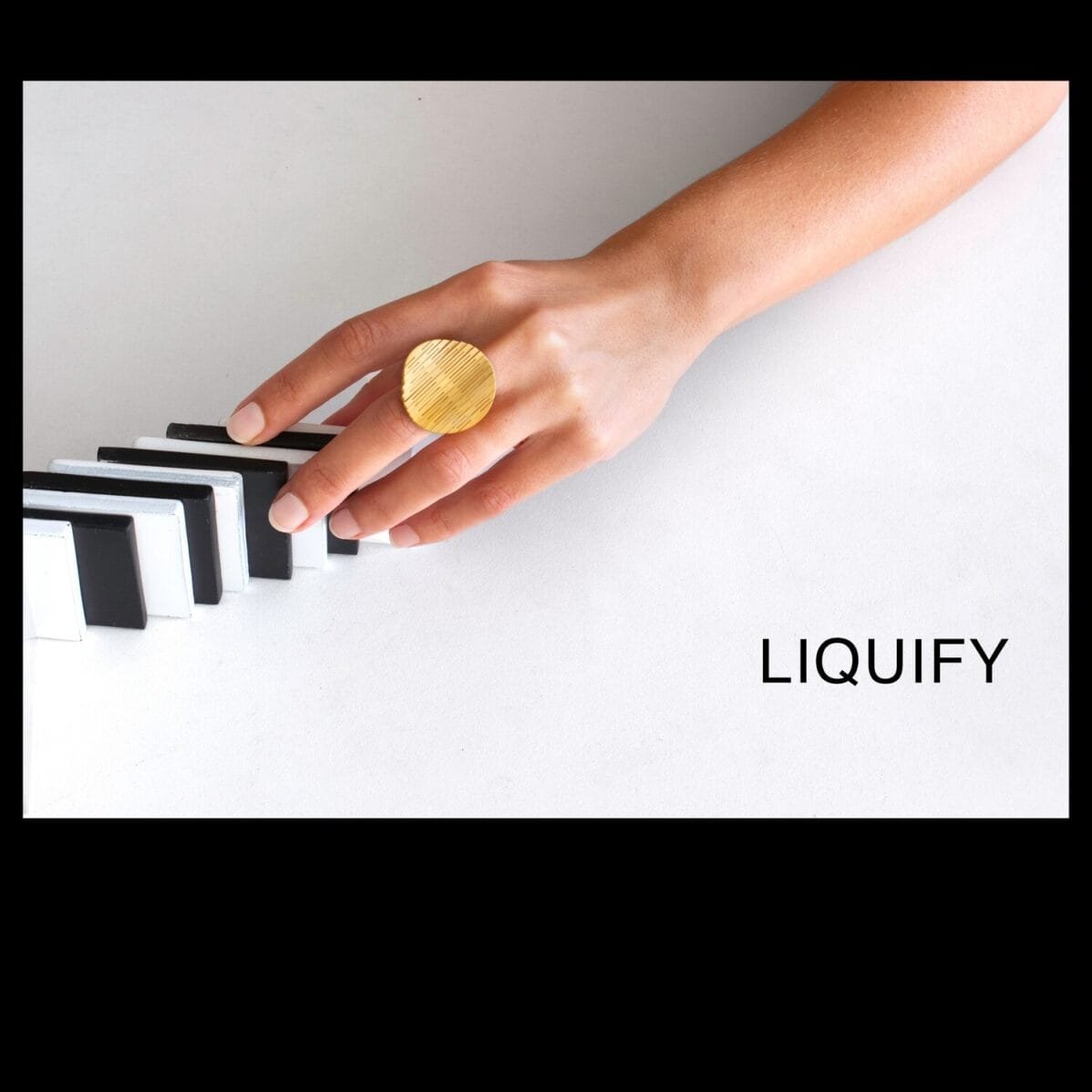 Liquify Classic Circle Ring - Image 2