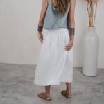 Lana Skirt Linen Cotton Blend - Image 16