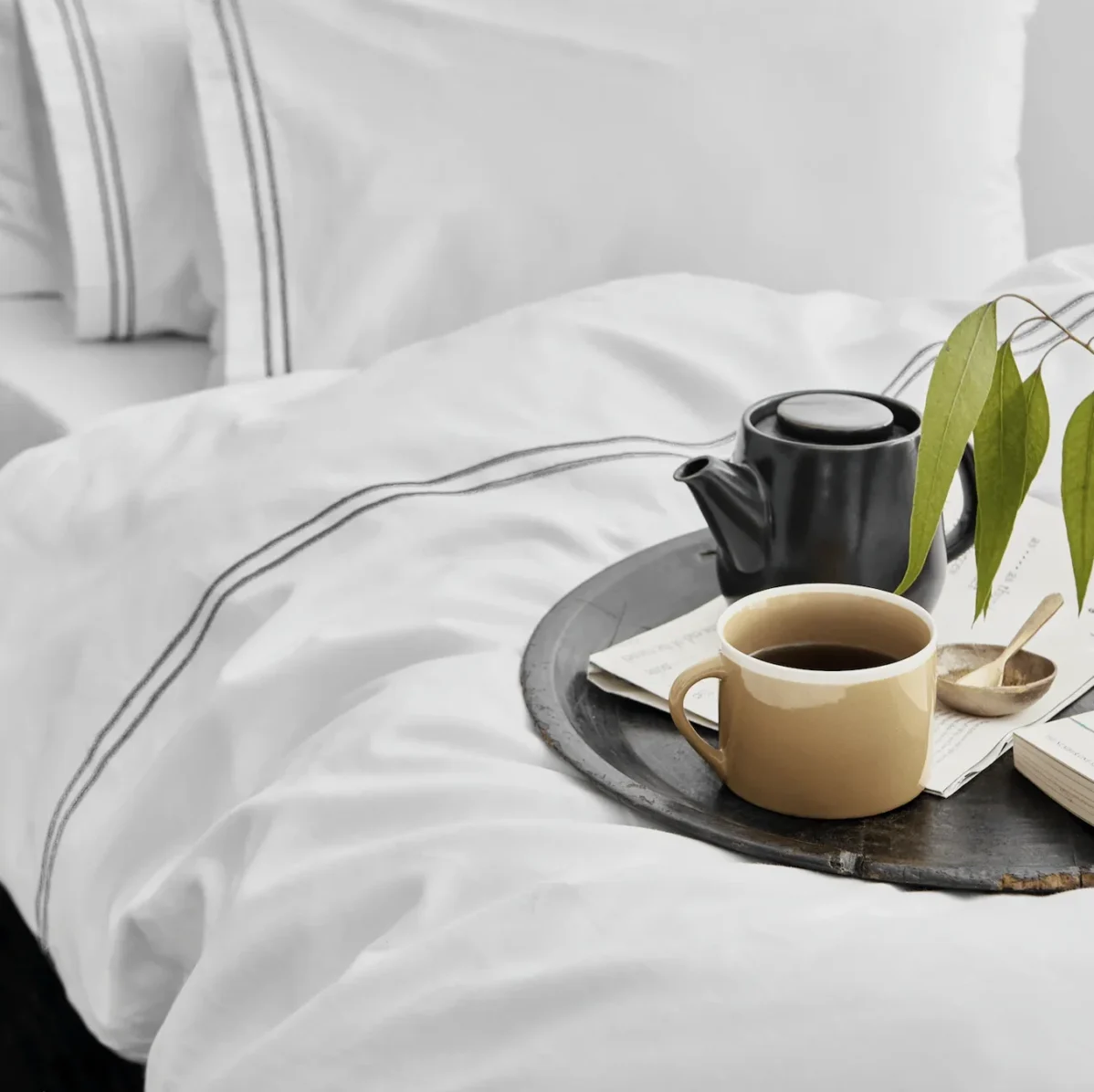 The Cairo Collection Bedding Set | White - Image 6