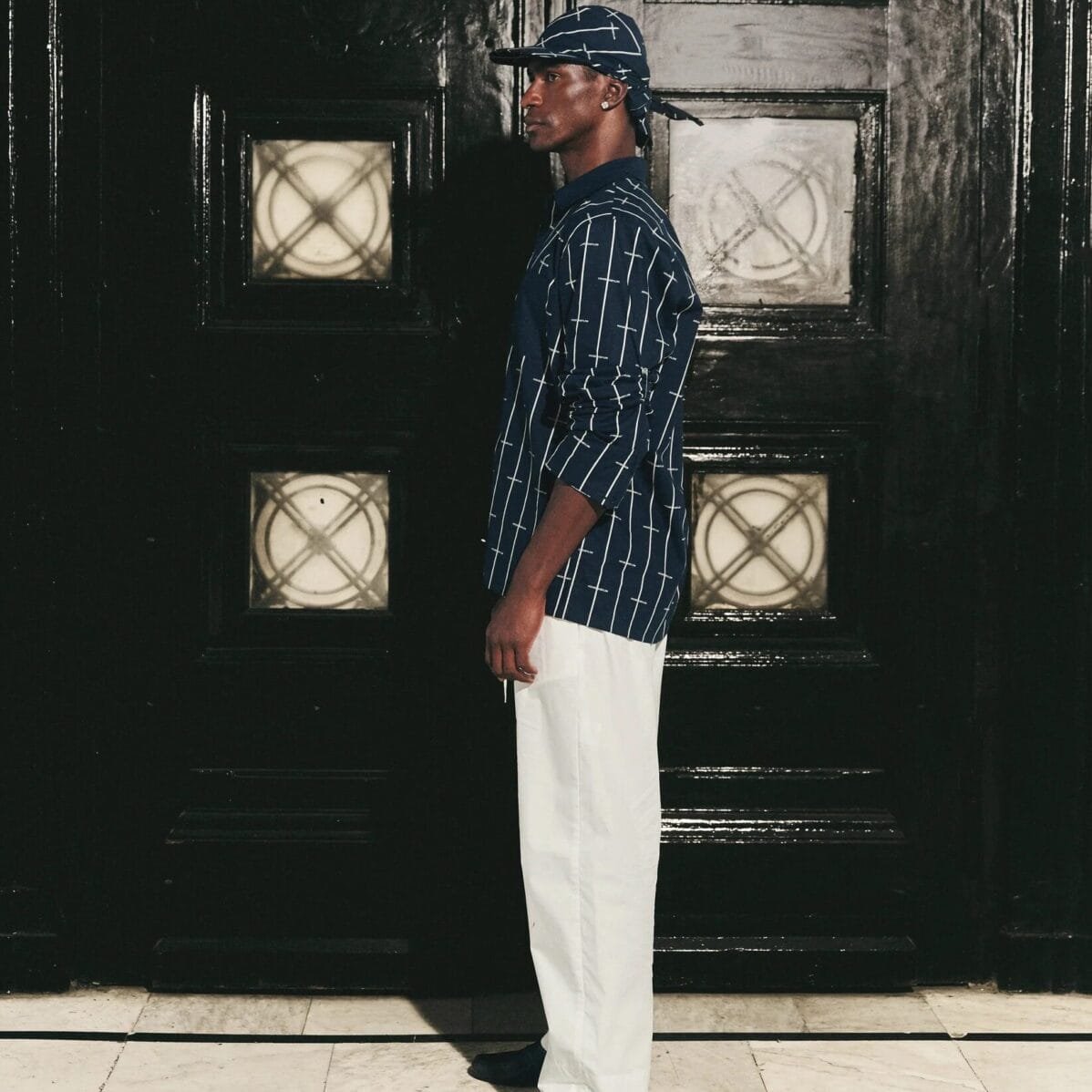 House Babylon Stripe Shirt LS - Image 9