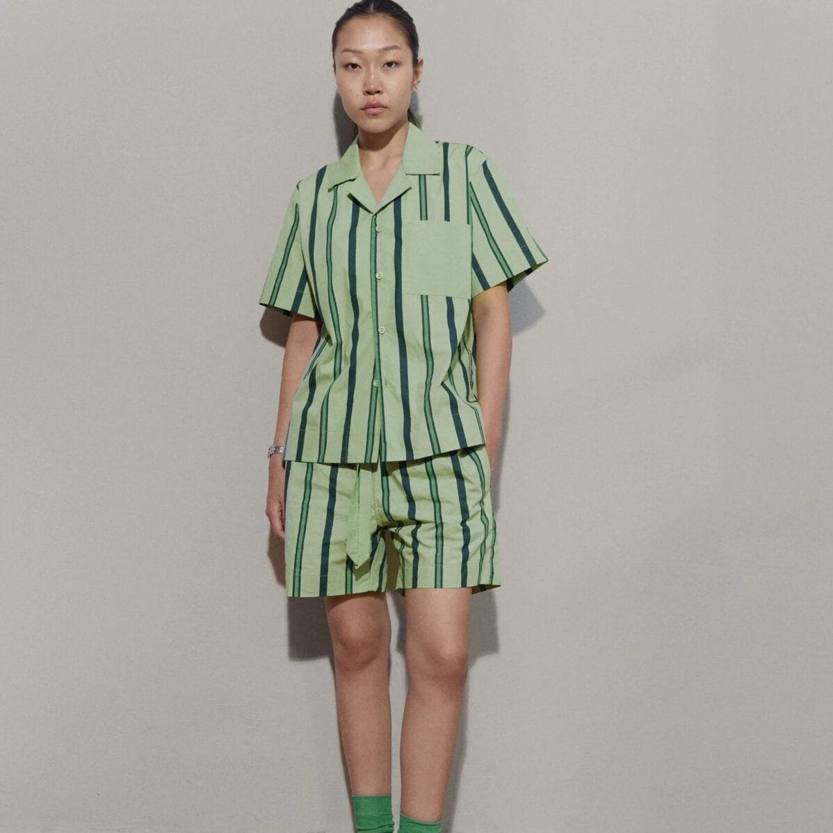 Trad Stripe Shorts - Image 3