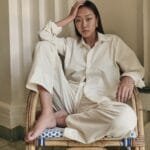 Pinstripe Trousers - Image 2