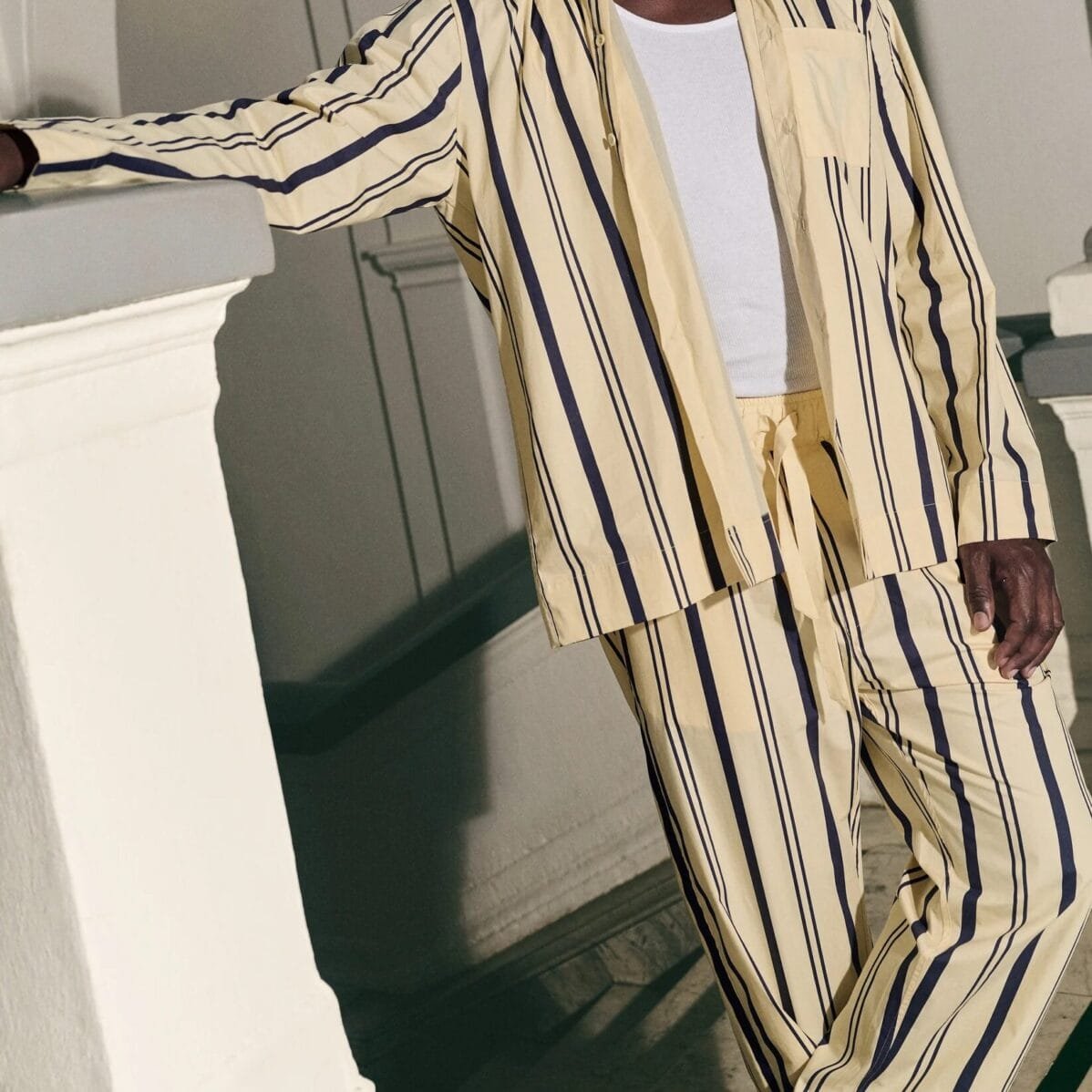 Trad Stripe Trousers - Image 3