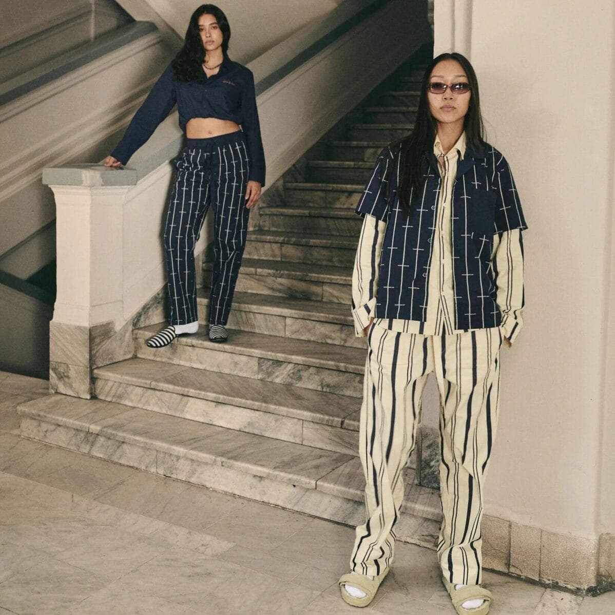 Trad Stripe Trousers - Image 4