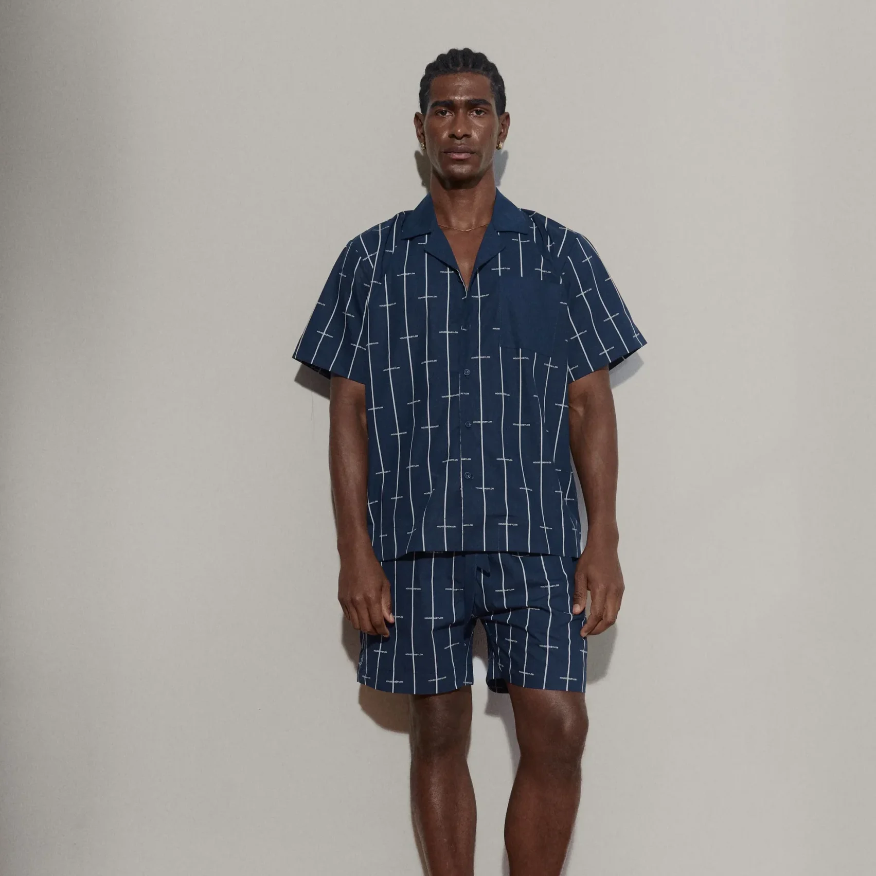 House Babylon Stripe Shorts