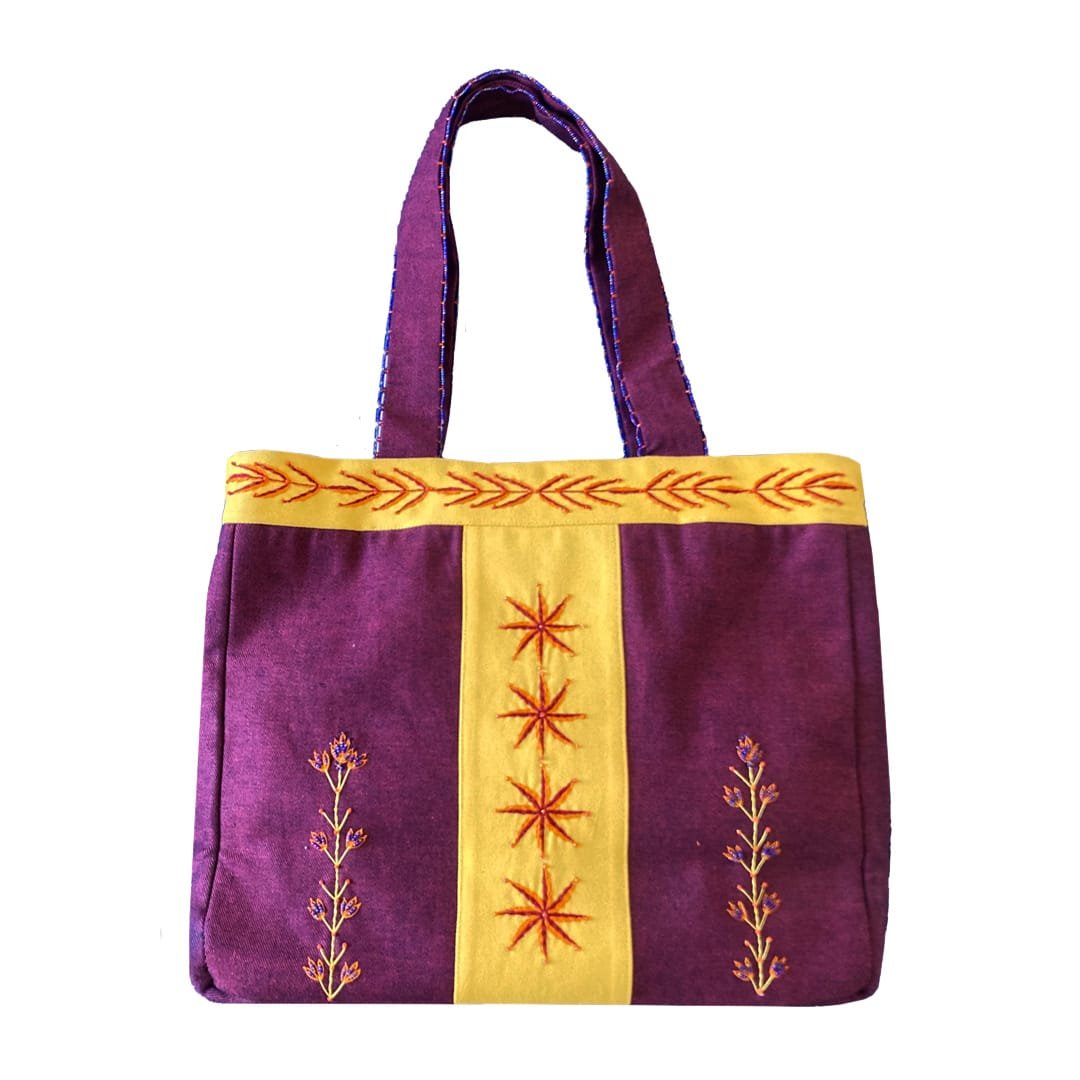 Hand Embroidered Handbag