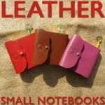 Small Leather-Bound Notebook - Image 3