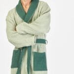 Two Tone Bathrobe - Image 5