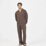 Pique Polo Sweatshirt - Image 8