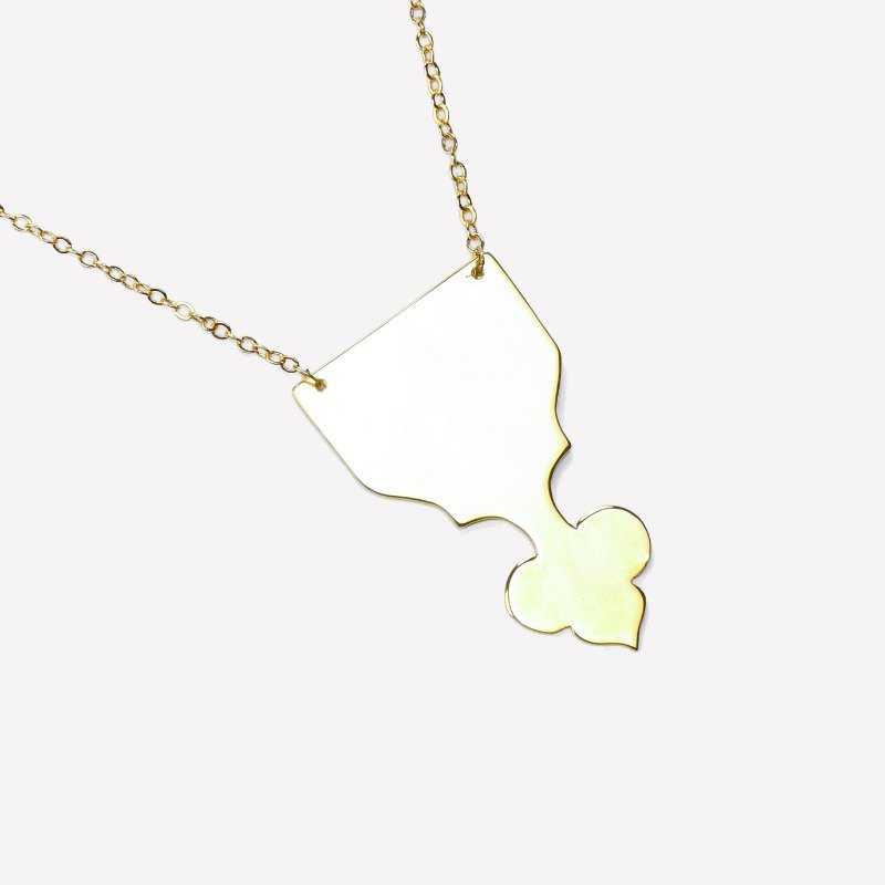 Qaitbey Crenellation Pendant On Chain