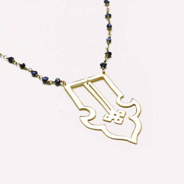 Qaitbey Crenellations Pendant With Beads
