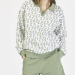 Greco Bird Pique Sweatshirt - Image 4