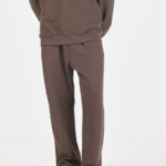 Pique Straight Trousers - Image 2