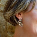 Barsbay Half Eight-Pointed Star Earrings - Image 2