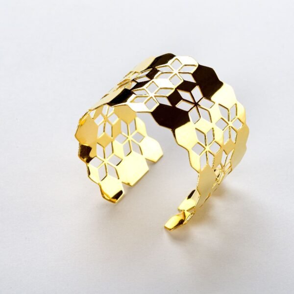 Constellations Pierced Stars Cuff