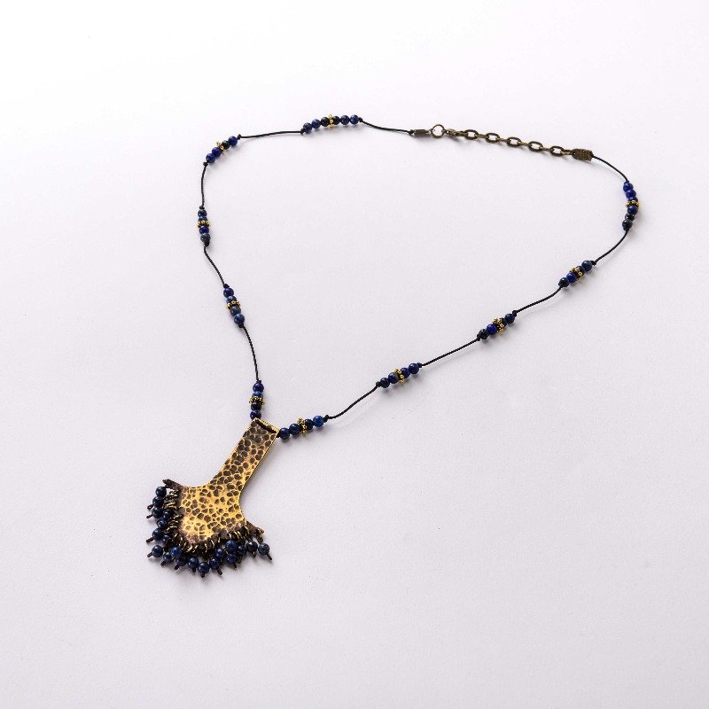 Qaitbey Crenellations Pendant With Beads