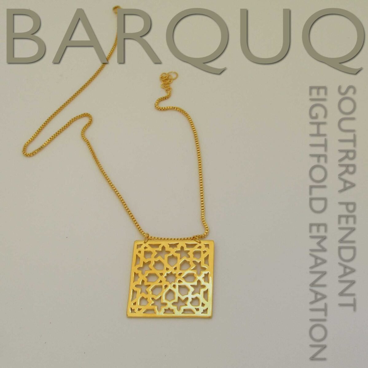 Barquq Soutra Eightfold Emanation Pendant On Chain - Image 2
