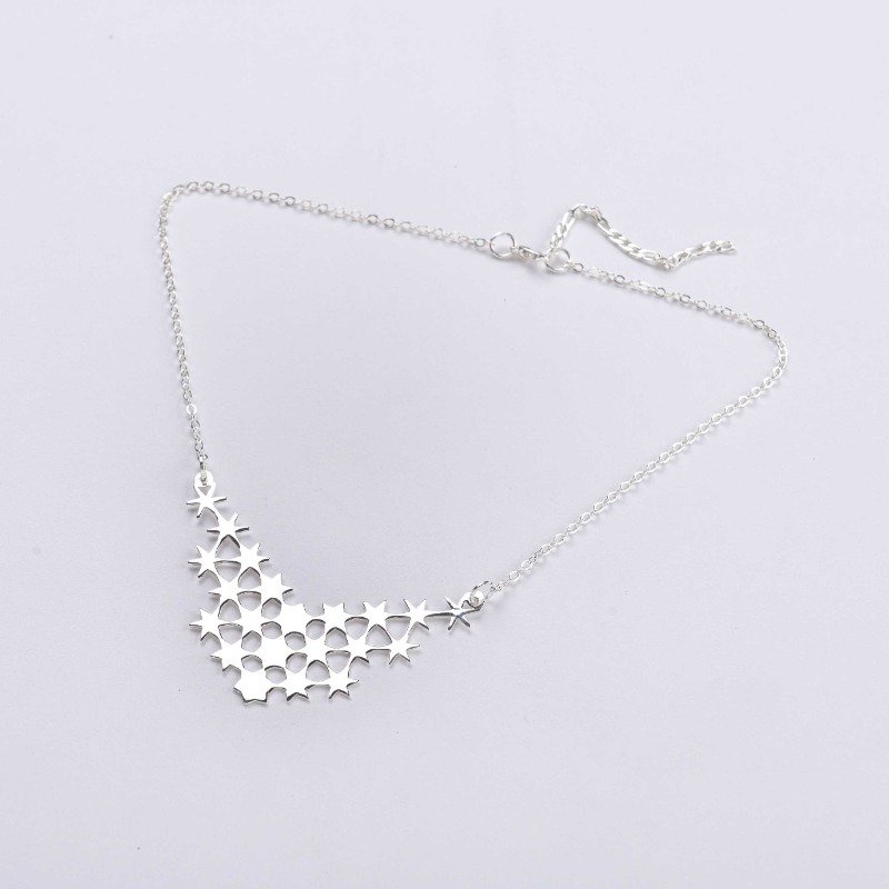 Barquq Starry Night Pendant On Chain