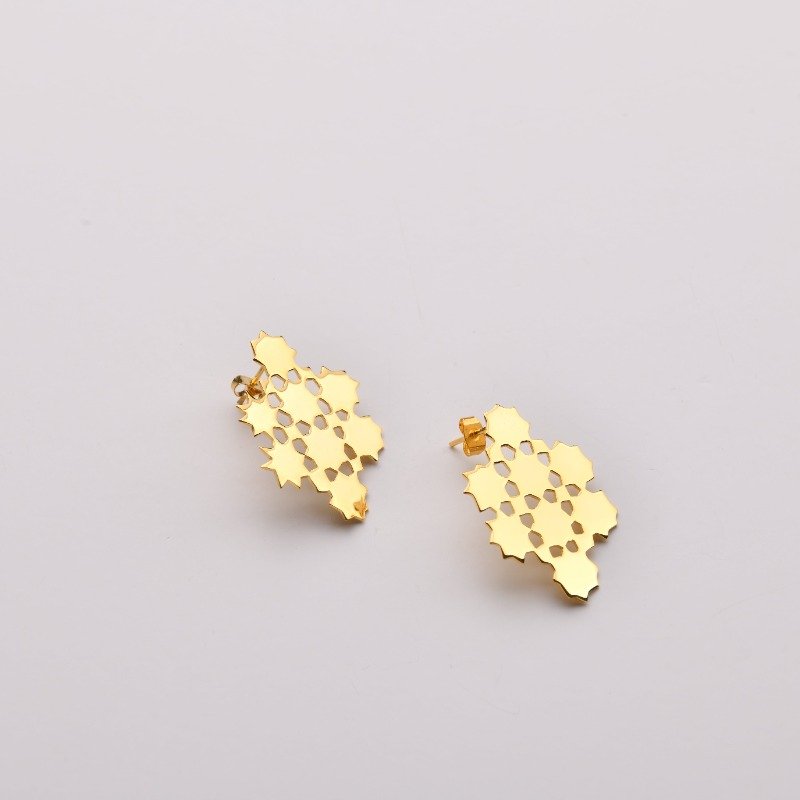 Starry Night Irregular Earrings