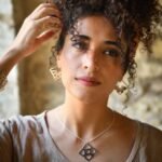 Lifted From The Floor Square Pattern Earrings - Image 4