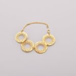 Dancing Lozenges Circle Motives Bracelet