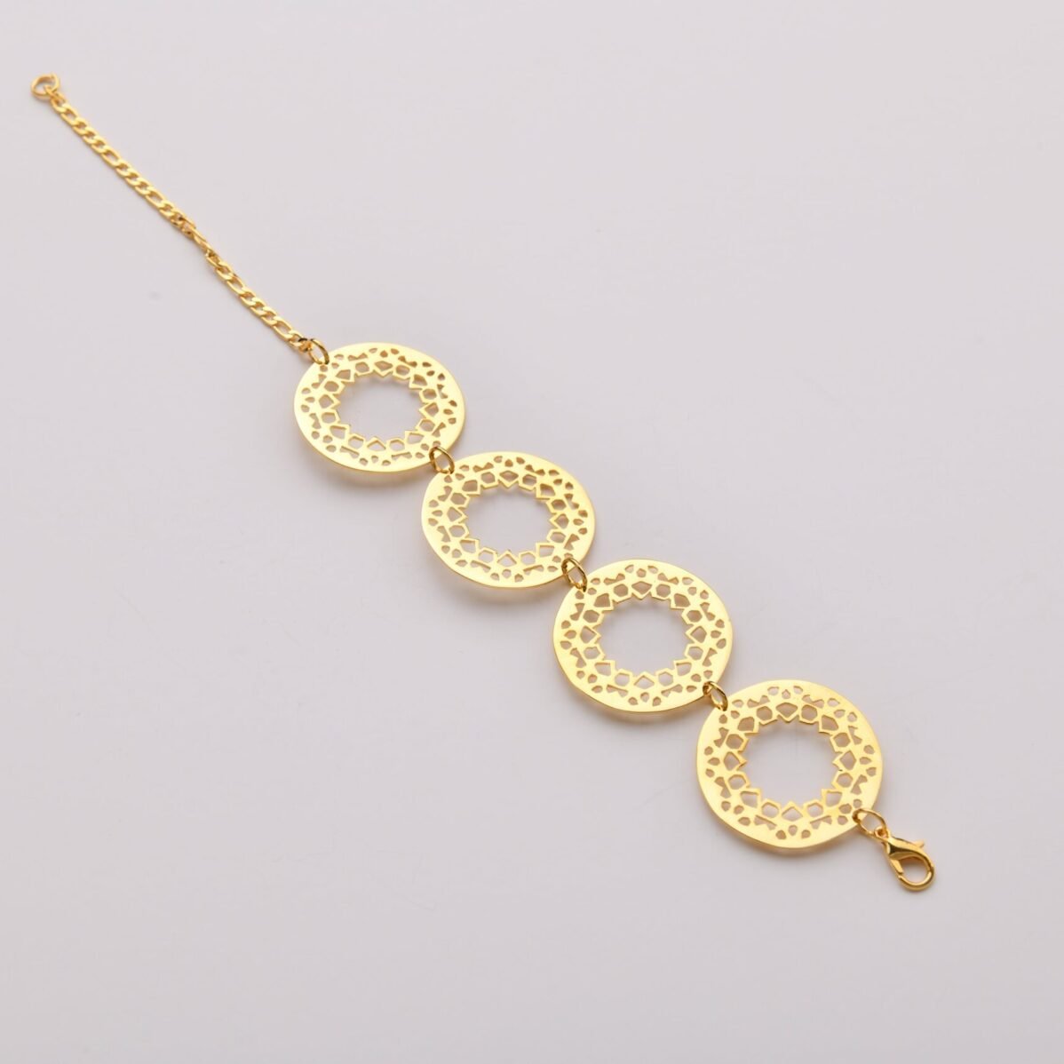 Dancing Lozenges Circle Motives Bracelet - Image 3