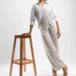 Beige Linen Set - Image 2