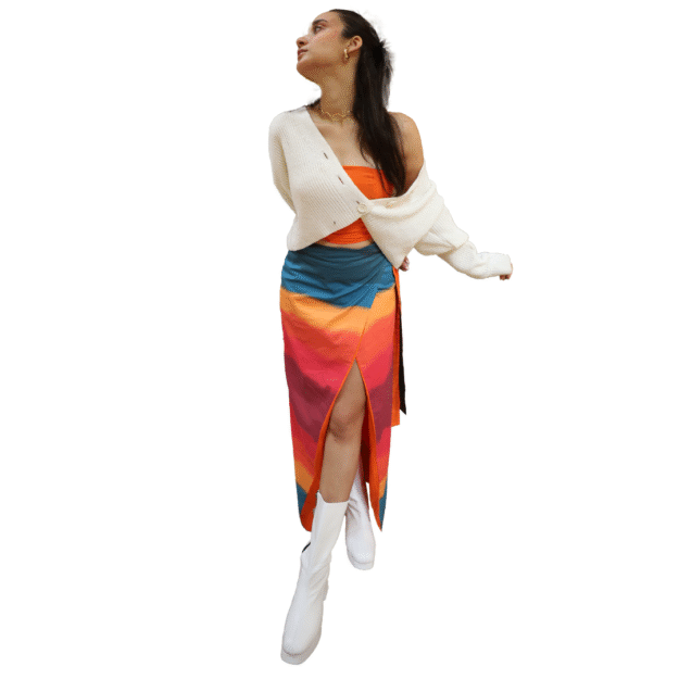 Corset & Maxi Skirt Set