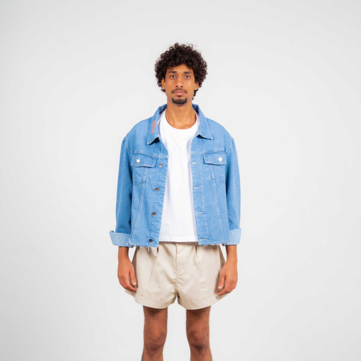 Boxy Oversized Denim Jacket - Image 6