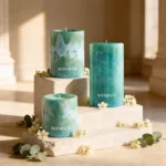 Alabaster Vanilla Scented Candle