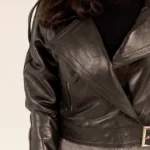 The Edge – Cropped Biker Jacket - Image 5