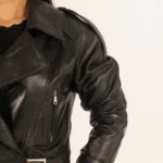 The Edge – Cropped Biker Jacket - Image 6