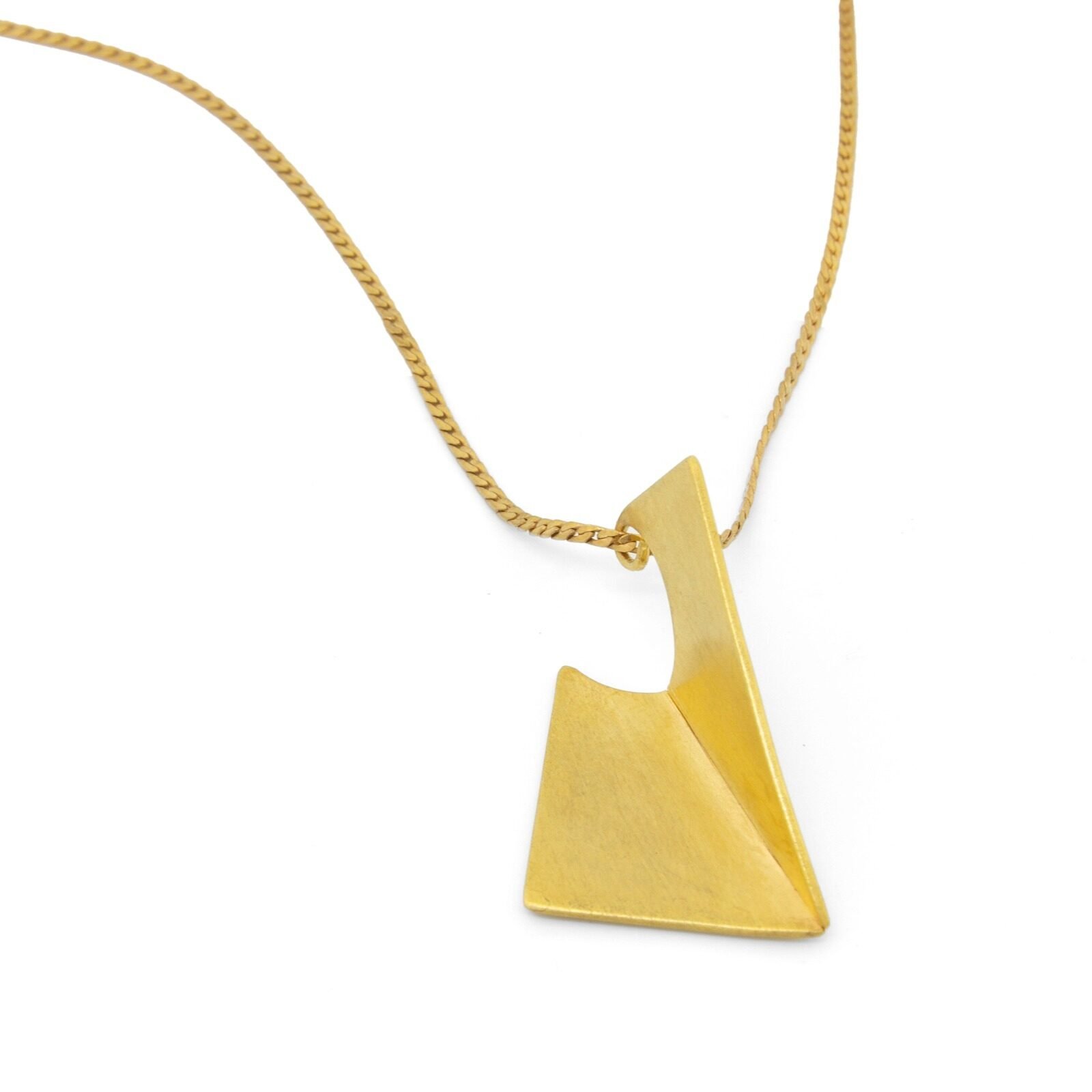 The Fold Rectangle Pendant