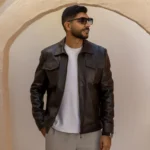 The Form – Pocket Leather Jacket
