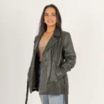 The Origin – Medium-Length Biker Jacket - Image 4