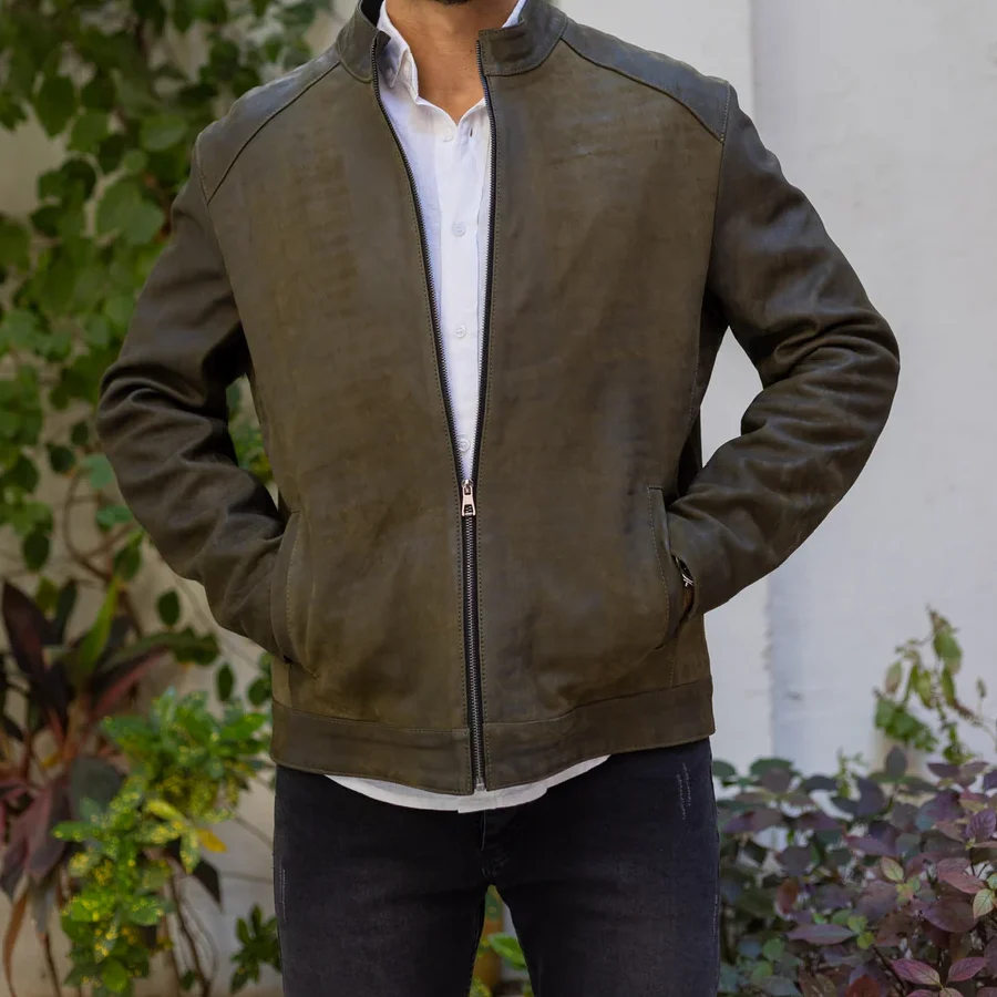 The Stone – Classic Leather Jacket