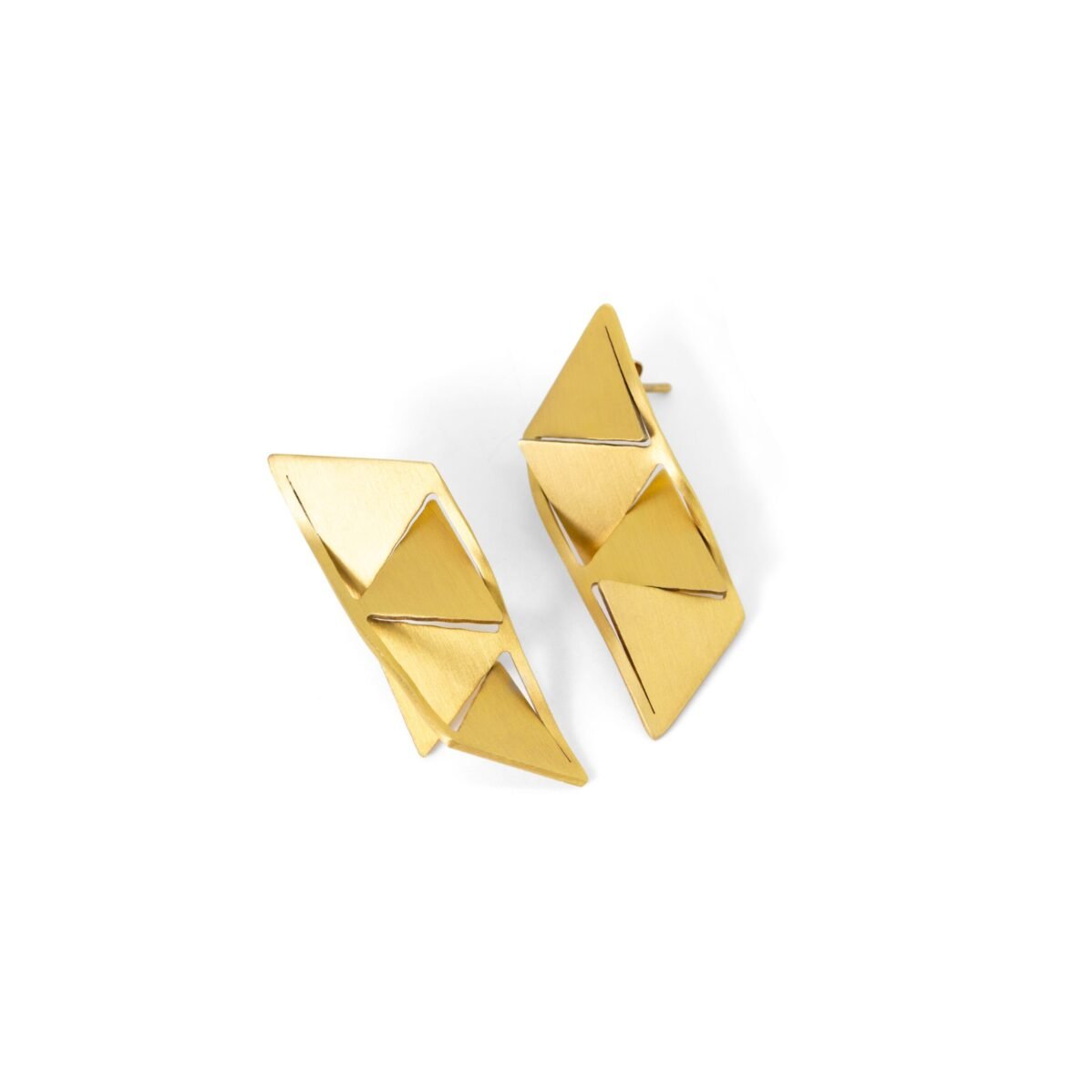 Triangulate 4 Triangles Changeable Earrings - Image 2