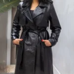 The Trail – Leather Trench Coat - Image 2