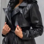 The Trail – Leather Trench Coat - Image 4