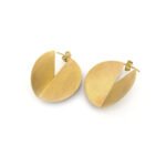 The Fold Circle Earrings - Image 2